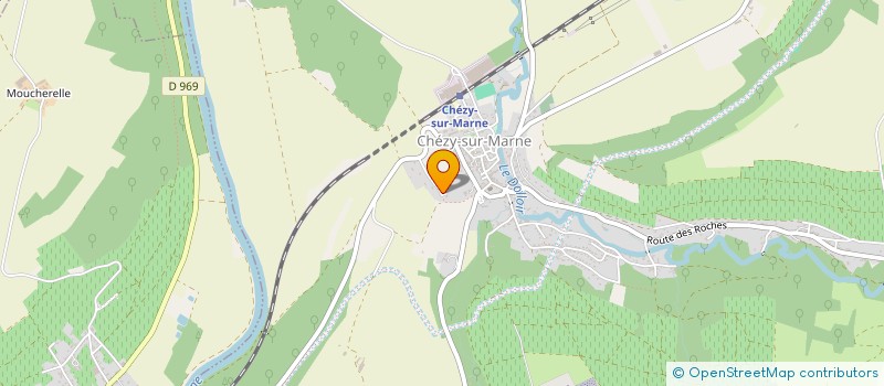 localisation de l'entreprise MONSIEUR ALEXIS ISAAC  CHEZY-SUR-MARNE