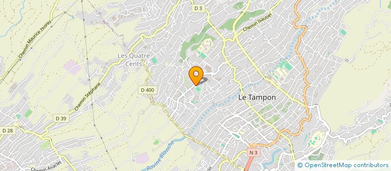 localisation de l'entreprise MONSIEUR ALEXIS JACOB à LE TAMPON
