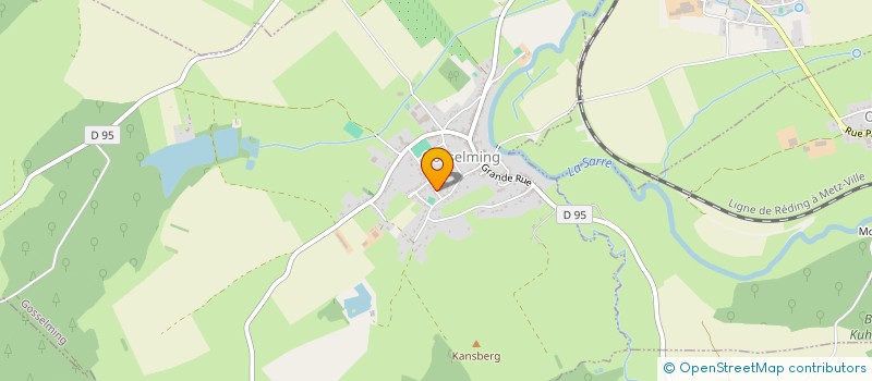 localisation de l'entreprise MONSIEUR ALEXIS JACOB  GOSSELMING