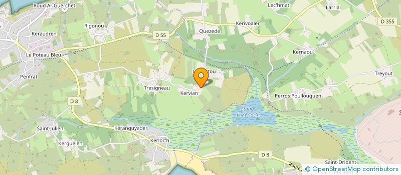 localisation de l'entreprise MONSIEUR ALEXIS JACQ  CAMARET-SUR-MER