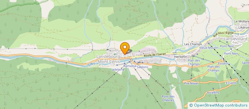 localisation de l'entreprise MONSIEUR ALEXIS JACQUEMMOZ  VAL-CENIS