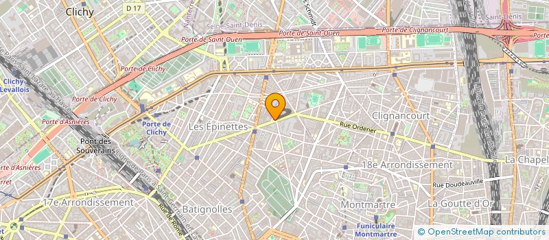 localisation de l'entreprise MONSIEUR ALEXIS JAMET  PARIS