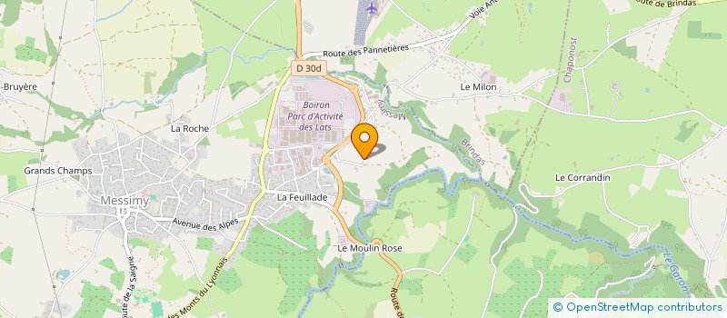 localisation de l'entreprise MONSIEUR ALEXIS JANDARD  MESSIMY