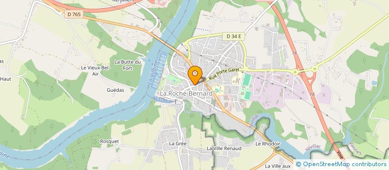 localisation de l'entreprise MONSIEUR ALEXIS JANDET  LA ROCHE-BERNARD