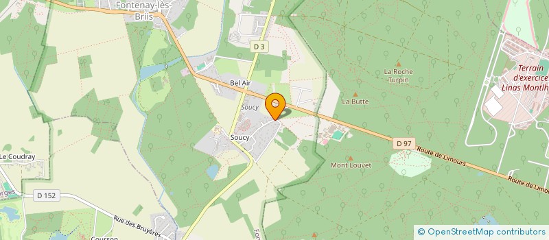 localisation de l'entreprise MONSIEUR ALEXIS JARDIN  FONTENAY-LES-BRIIS