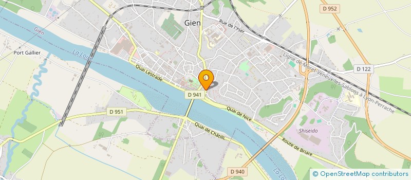 localisation de l'entreprise MONSIEUR ALEXIS JARRET à GIEN