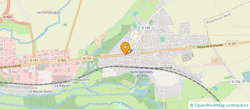 localisation de l'entreprise MONSIEUR ALEXIS JARRY  MOULINS-SUR-YEVRE