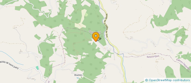 localisation de l'entreprise MONSIEUR ALEXIS JAUFFRET  ST-AFFRIQUE