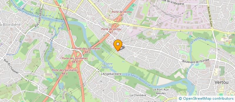 localisation de l'entreprise MONSIEUR ALEXIS JAVOURAY  VERTOU