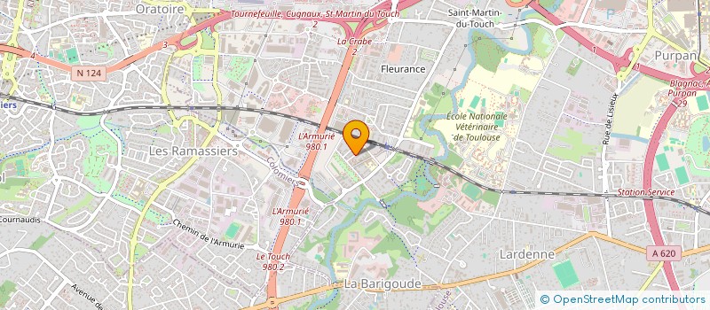 localisation de l'entreprise MONSIEUR ALEXIS JEANNE à TOULOUSE