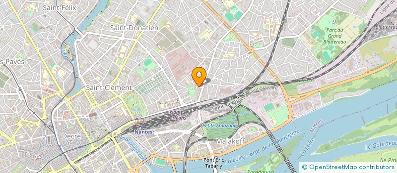 localisation de l'entreprise MONSIEUR ALEXIS JEGO  NANTES