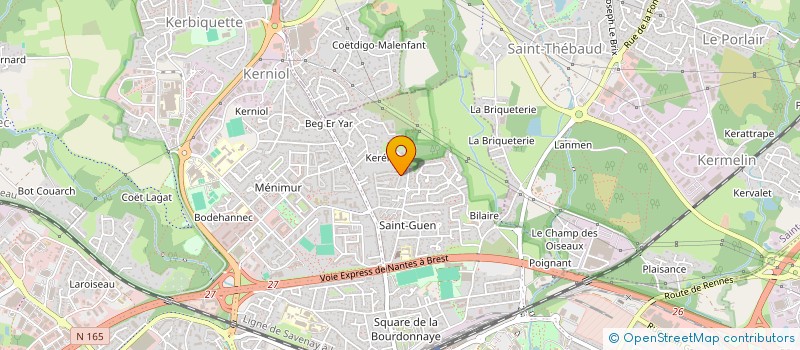 localisation de l'entreprise MONSIEUR ALEXIS JOBY à VANNES