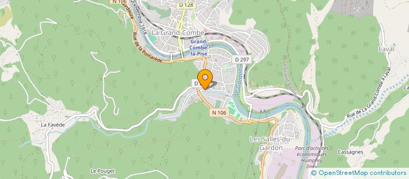 localisation de l'entreprise MONSIEUR ALEXIS JOSSON  LES SALLES-DU-GARDON