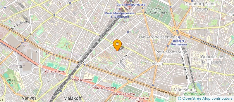 localisation de l'entreprise MONSIEUR ALEXIS JOUANNEAU  PARIS