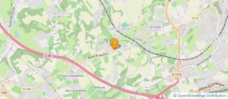 localisation de l'entreprise MONSIEUR ALEXIS JOURDAN à SAINT-CASSIEN