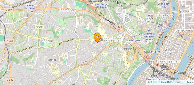 localisation de l'entreprise MONSIEUR ALEXIS JOUVE à LYON
