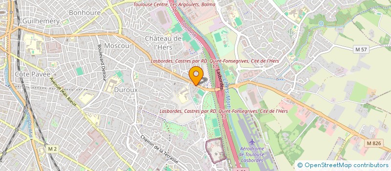 localisation de l'entreprise MONSIEUR ALEXIS JOUVRY à TOULOUSE