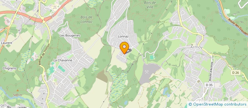 localisation de l'entreprise MONSIEUR ALEXIS JUDE  ARMOY