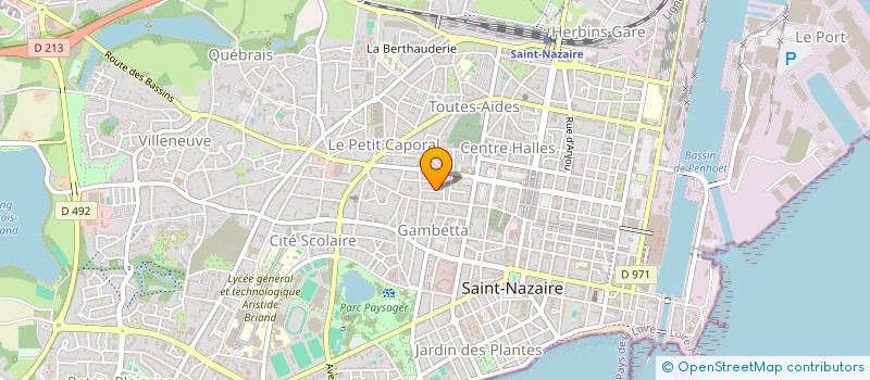 localisation de l'entreprise MONSIEUR ALEXIS JUDIC à SAINT-NAZAIRE
