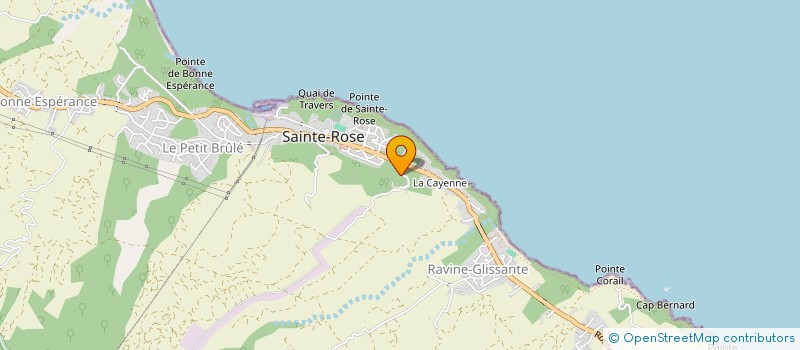 localisation de l'entreprise MONSIEUR ALEXIS JUPPIN DE FONDAUMIERE à SAINTE-ROSE