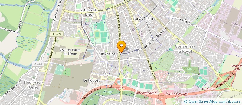 localisation de l'entreprise MONSIEUR ALEXIS KANYINDA LUBOYA  IFS