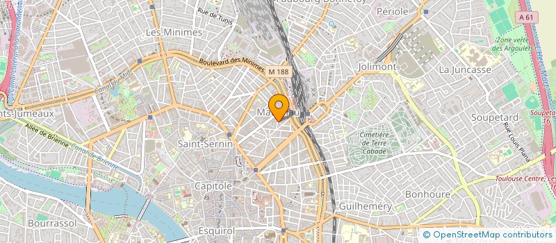 localisation de l'entreprise MONSIEUR ALEXIS KATBIE à TOULOUSE