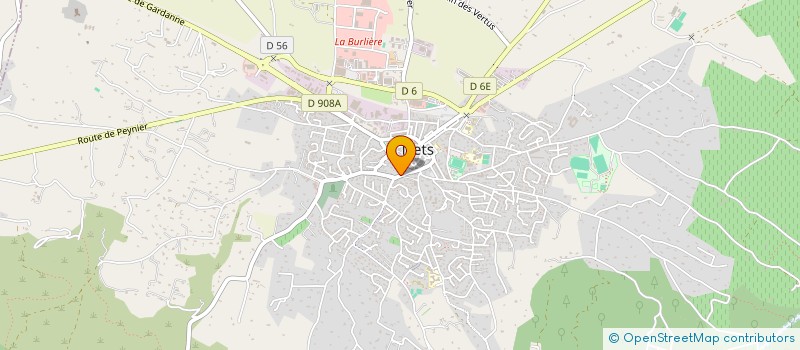 localisation de l'entreprise MONSIEUR ALEXIS KAUFFMANN à TRETS