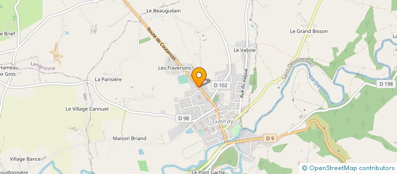 localisation de l'entreprise MONSIEUR ALEXIS KAZMIERCZAK à GAVRAY-SUR-SIENNE