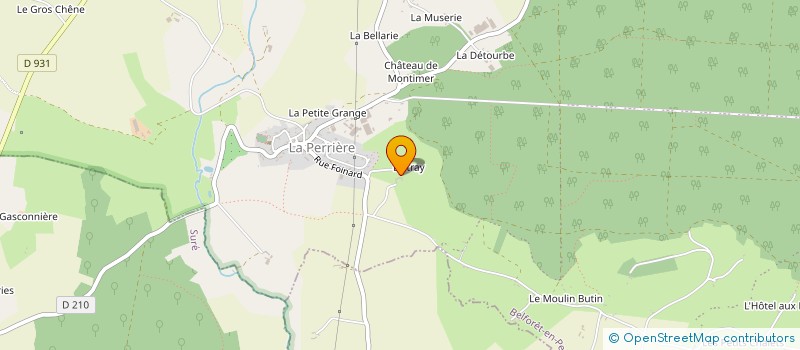 localisation de l'entreprise MONSIEUR ALEXIS KELETI-TAUTU  BELFORET-EN-PERCHE