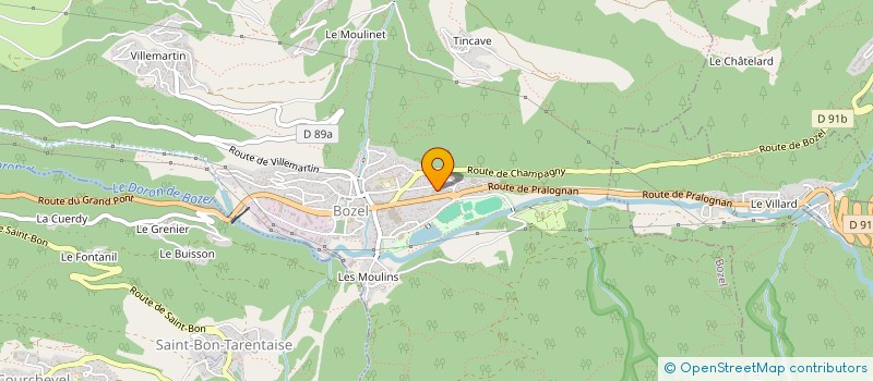 localisation de l'entreprise MONSIEUR ALEXIS KERYER  BOZEL