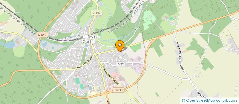 localisation de l'entreprise MONSIEUR ALEXIS KETTERLIN  CONCHES-EN-OUCHE