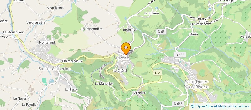 localisation de l'entreprise MONSIEUR ALEXIS KLEIN  RIVERIE