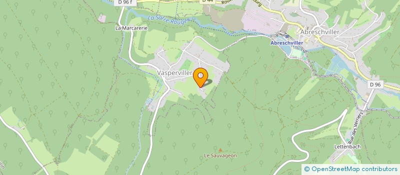 localisation de l'entreprise MONSIEUR ALEXIS KRUMMENACKER  VASPERVILLER