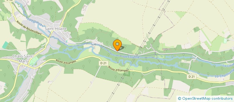 localisation de l'entreprise MONSIEUR ALEXIS LABIA  SAINT-HILAIRE