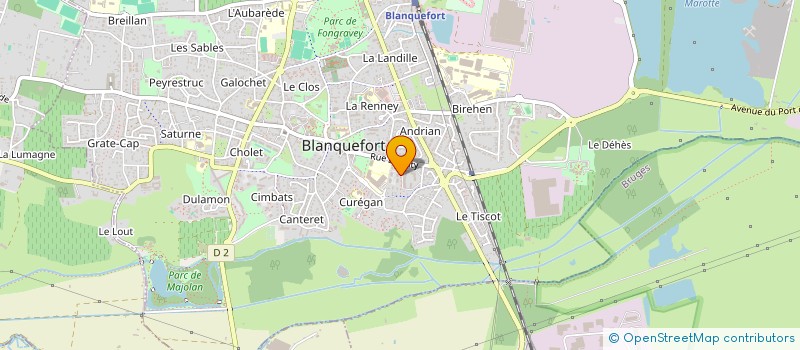 localisation de l'entreprise MONSIEUR ALEXIS LABOURGUIGNE à BLANQUEFORT