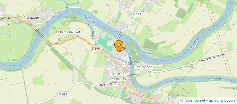 localisation de l'entreprise MONSIEUR ALEXIS LACOUR à VERDUN-SUR-LE-DOUBS