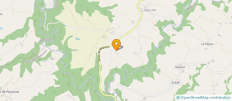 localisation de l'entreprise MONSIEUR ALEXIS LACROUX  REQUISTA