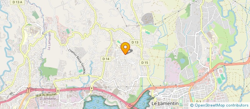 localisation de l'entreprise MONSIEUR ALEXIS LAGARDERE  LE LAMENTIN