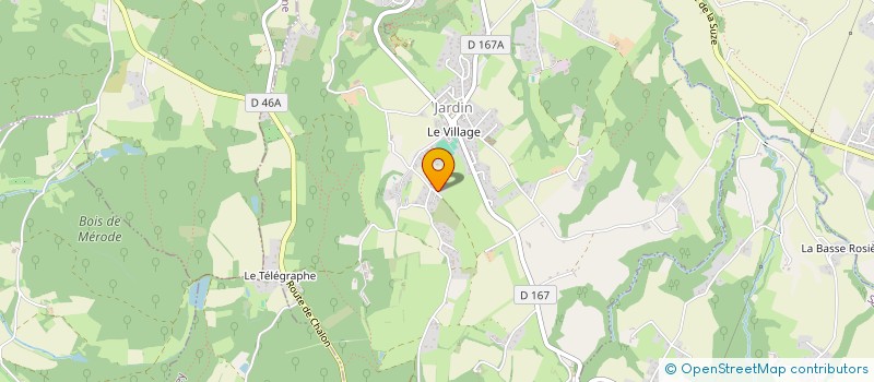 localisation de l'entreprise MONSIEUR ALEXIS LAGOUTTE  JARDIN