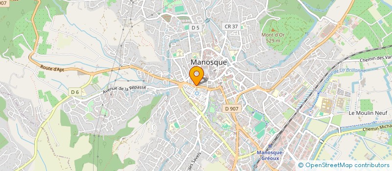 localisation de l'entreprise MONSIEUR ALEXIS LAINE à MANOSQUE