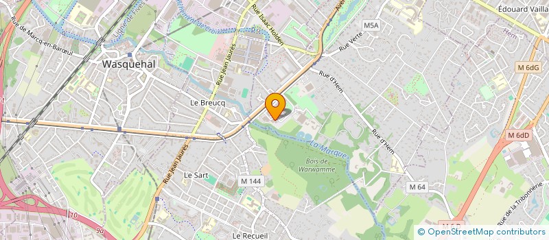 localisation de l'entreprise MONSIEUR ALEXIS LAINE  CROIX