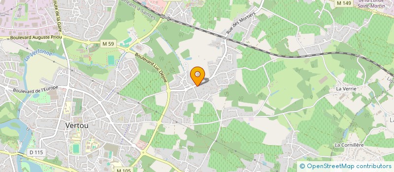 localisation de l'entreprise MONSIEUR ALEXIS LALANDE à VERTOU