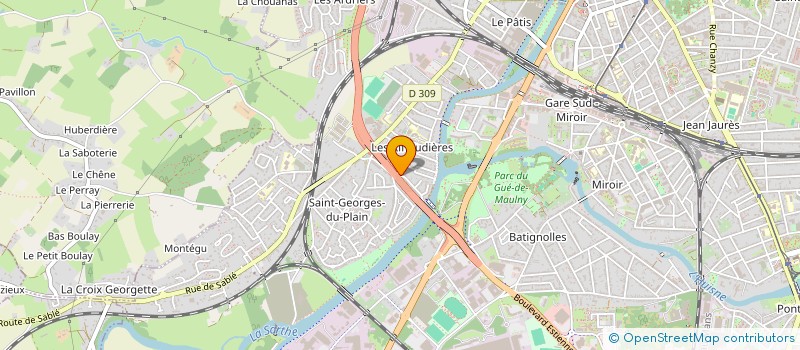 localisation de l'entreprise MONSIEUR ALEXIS LALOYER  LE MANS