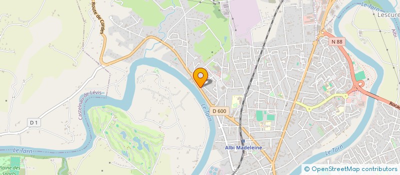 localisation de l'entreprise MONSIEUR ALEXIS LAMIEL à ALBI