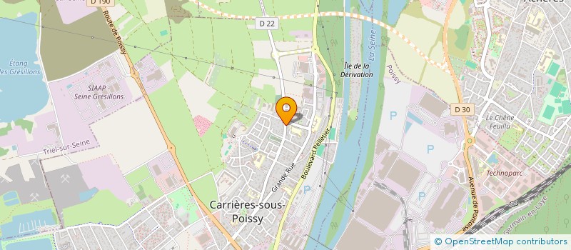 localisation de l'entreprise MONSIEUR ALEXIS LANCHANTIN  VAUREAL