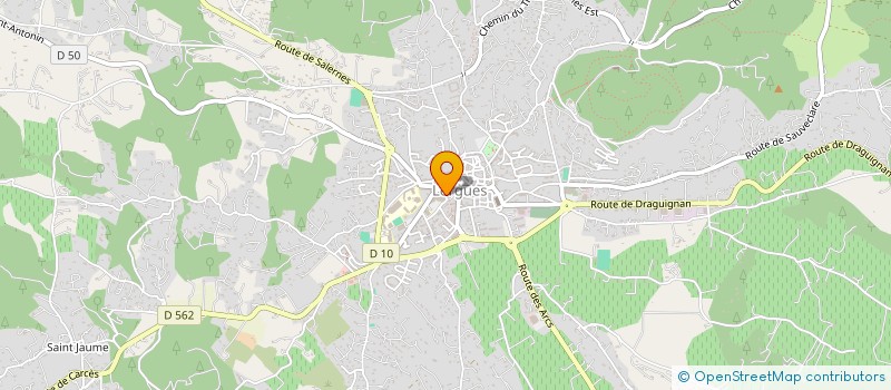 localisation de l'entreprise MONSIEUR ALEXIS LANDAIS à LORGUES