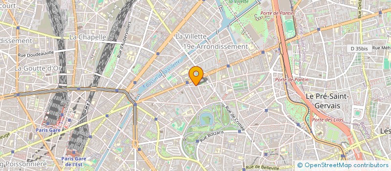 localisation de l'entreprise MONSIEUR ALEXIS LANG  PARIS