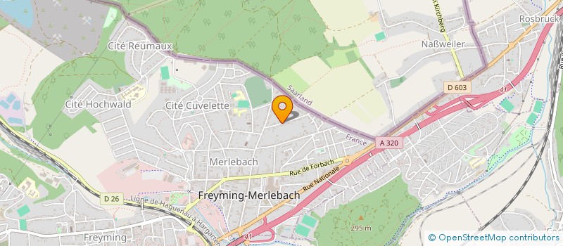 localisation de l'entreprise MONSIEUR ALEXIS LANG  GRUNDVILLER