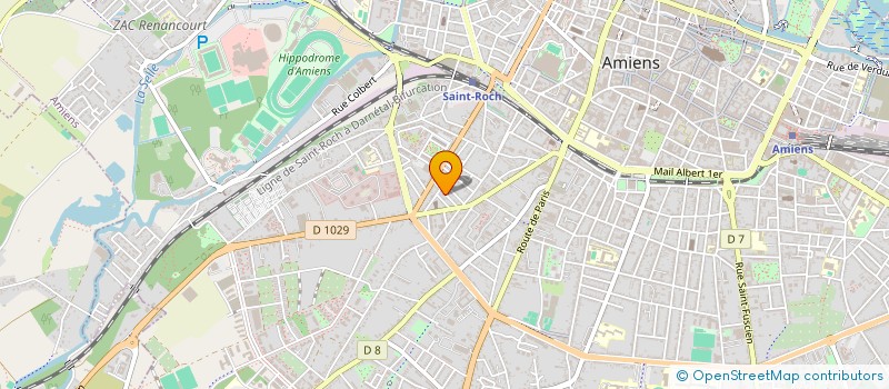 localisation de l'entreprise MONSIEUR ALEXIS LANOISELEE à AMIENS