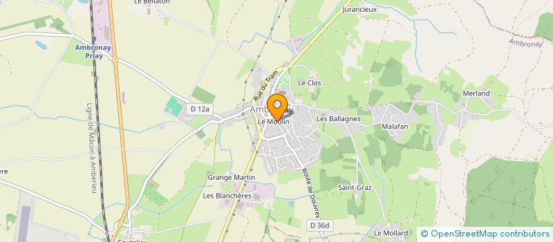 localisation de l'entreprise MONSIEUR ALEXIS LAPEYRE à AMBRONAY